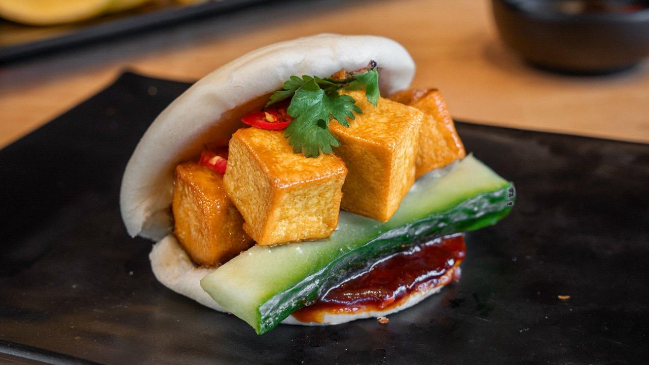 Satay Chicken Bao