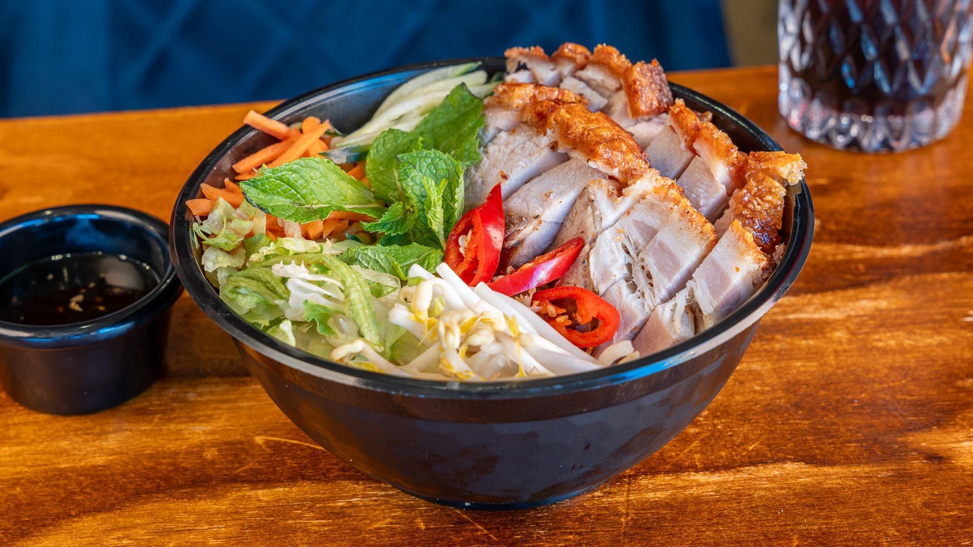 Crispy Roast Pork Bun