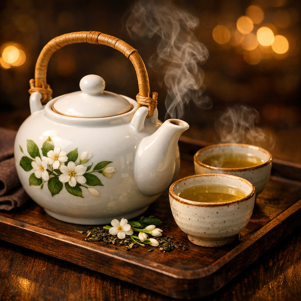 Vietnamese Jasmine or Green Tea Pot