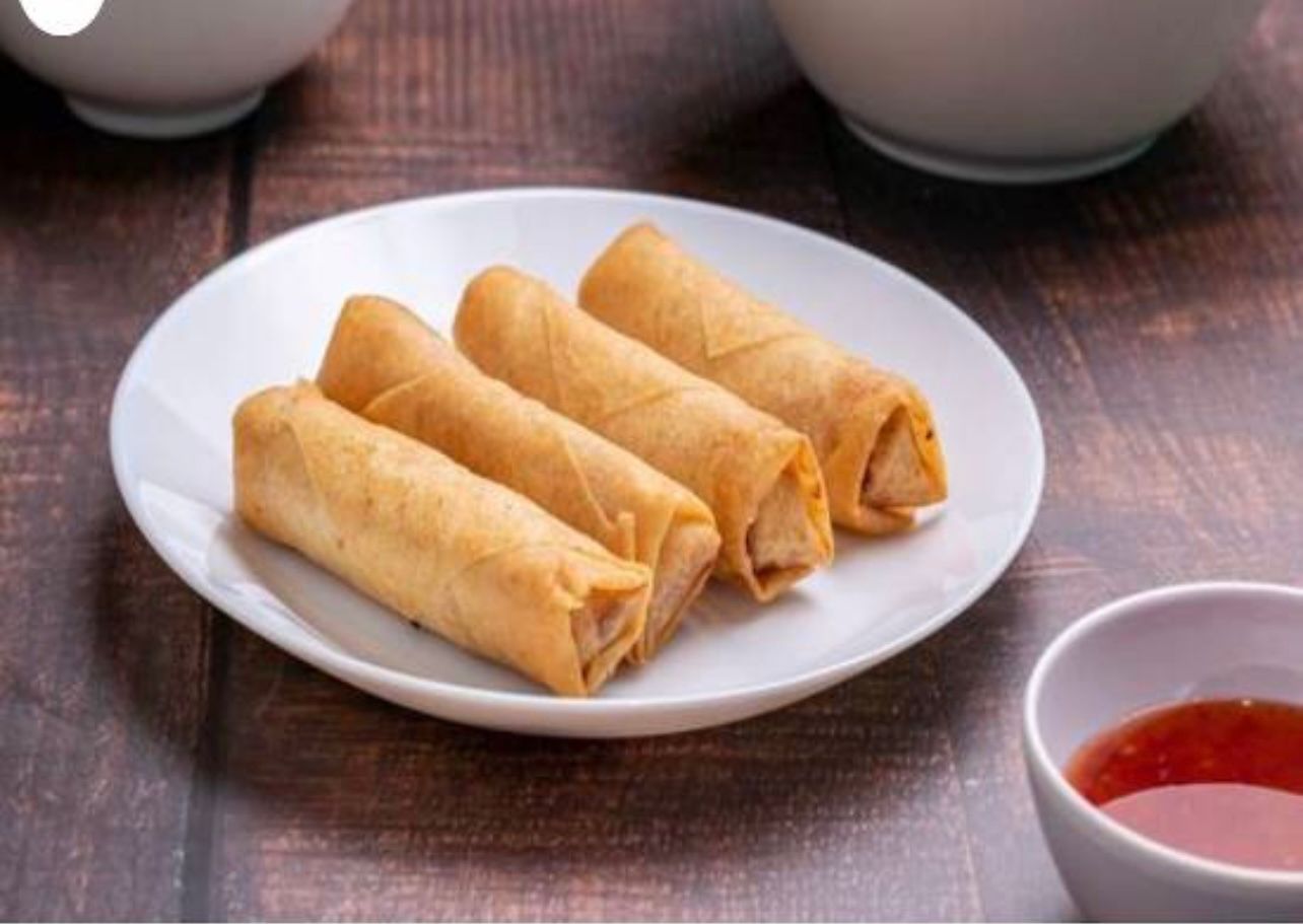 4x Vegetable Spring Rolls