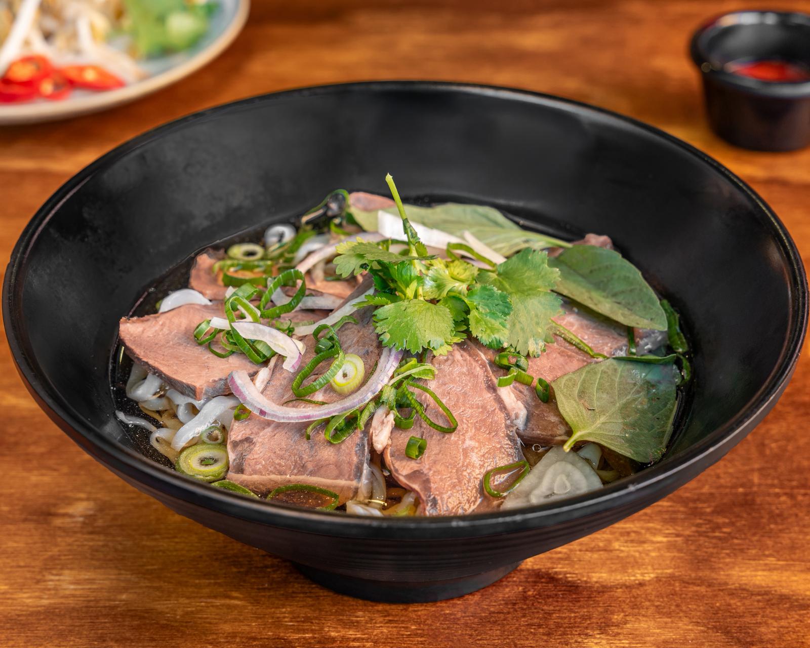 Rare Beef & Tendon Pho