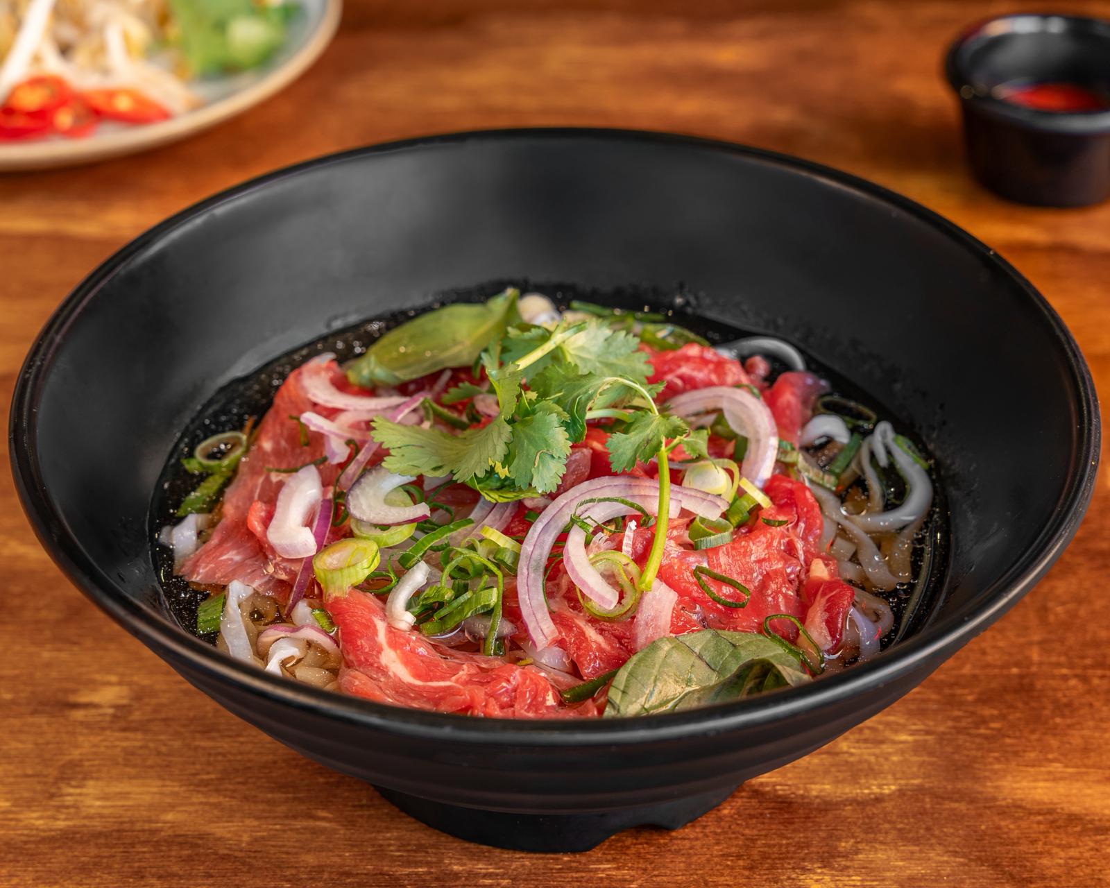 Sliced Rare Beef Pho