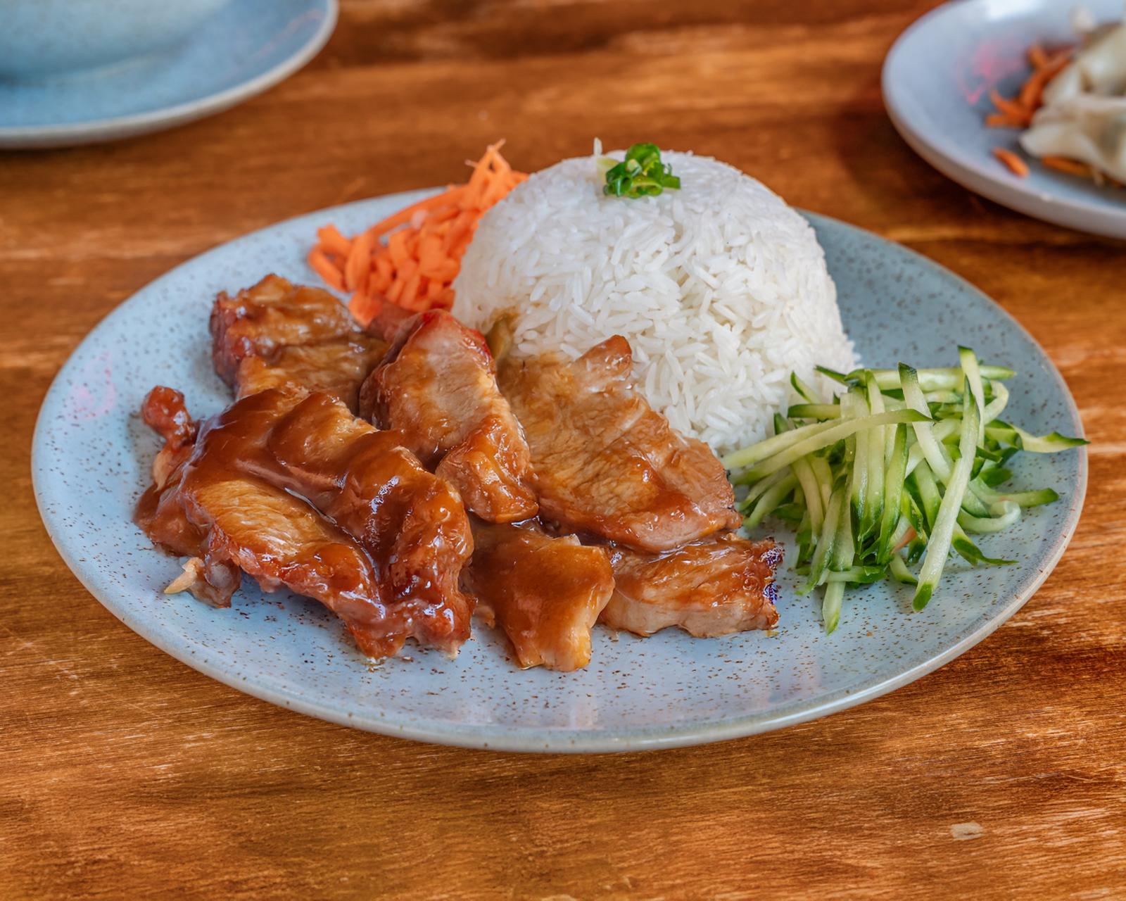 BBQ Pork Char Siu Rice