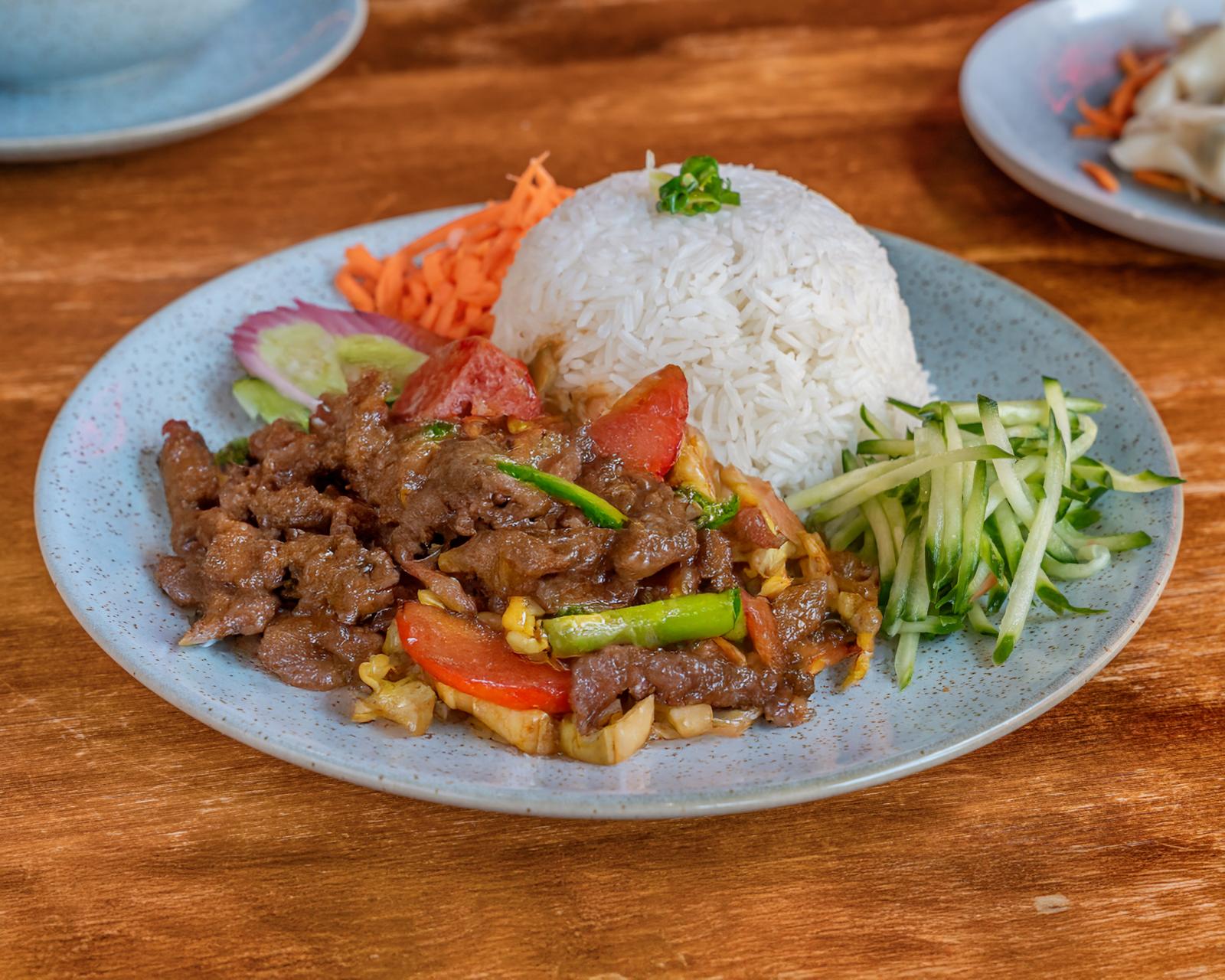 Satay Beef Rice