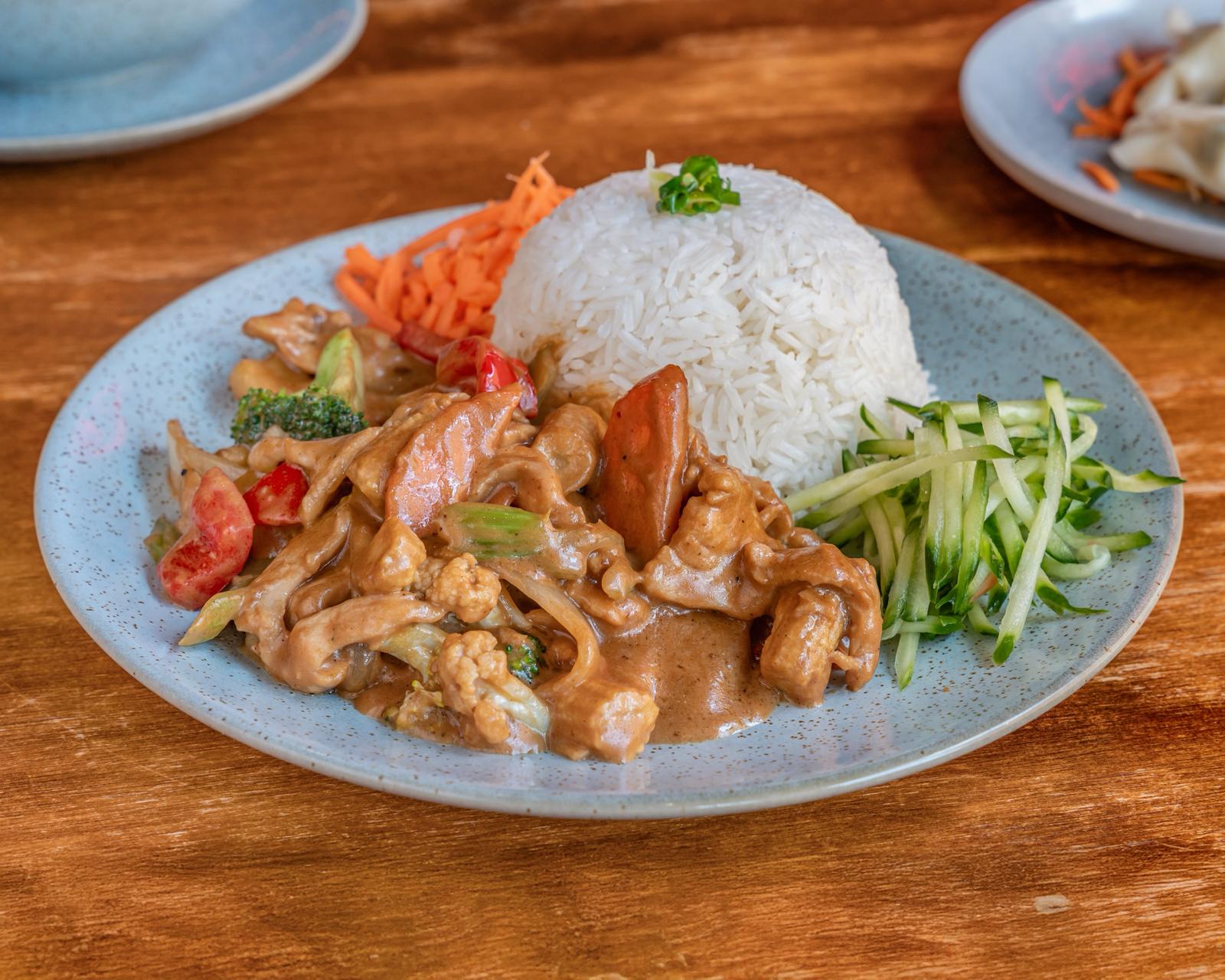 Satay Chicken Rice