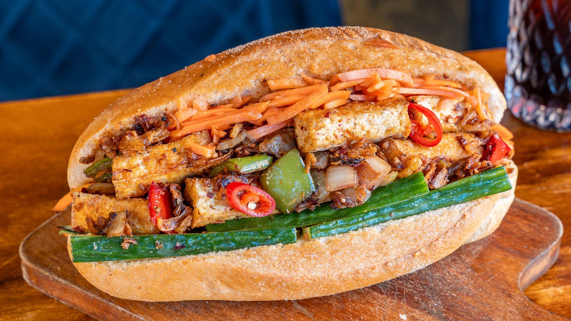 Salt & Pepper Tofu Bánh Mì
