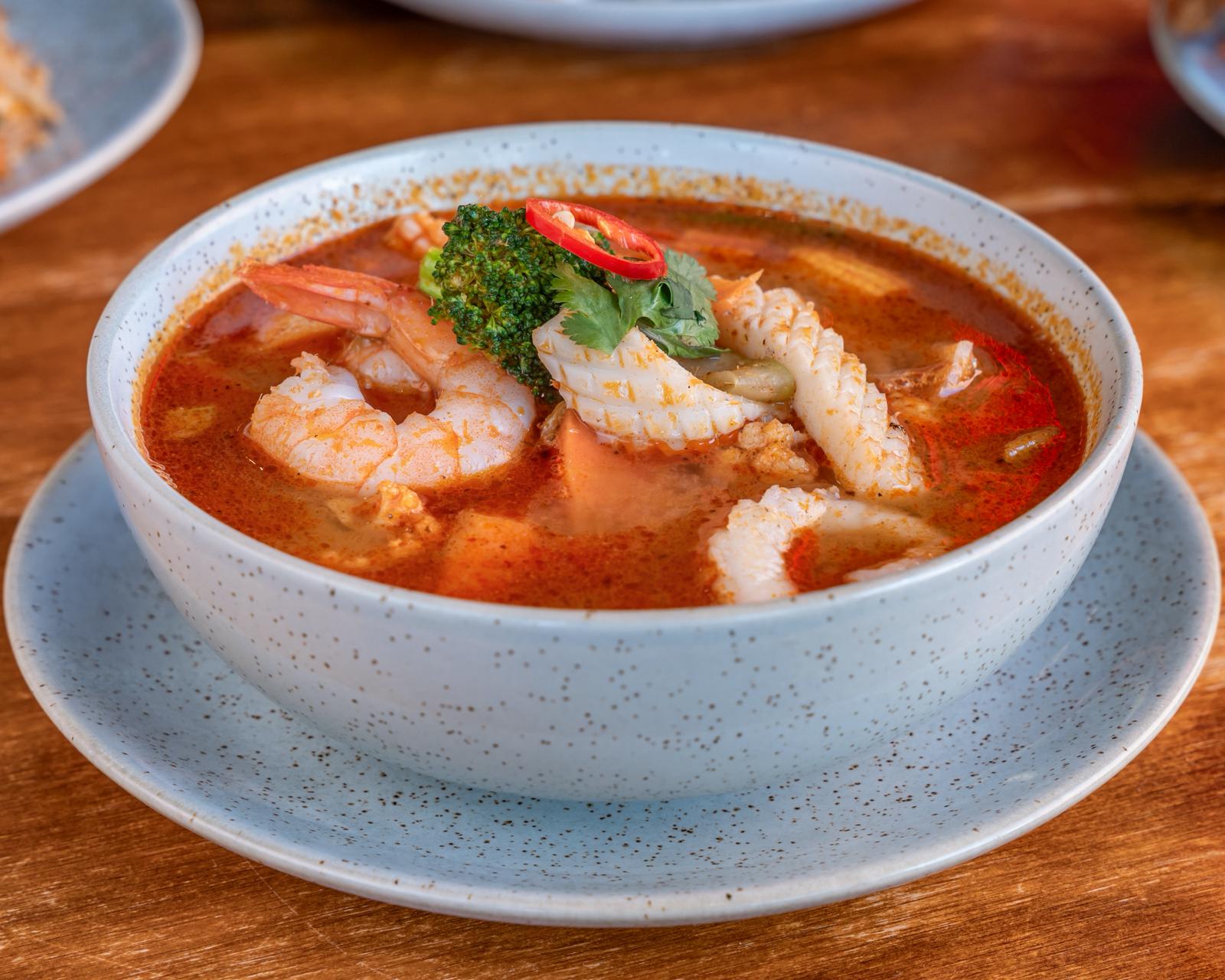 Seafood Tom Yum Soup (Large)